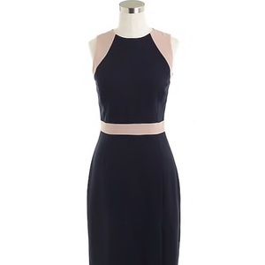 J Crew Gwen colorblock dress